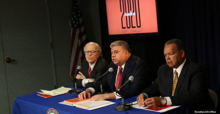 Brooklyn District Attorney Eric Gonzalez Unveils Justice 2020 Reforms