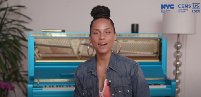 A NYC Census 2020 message from Alicia Keys