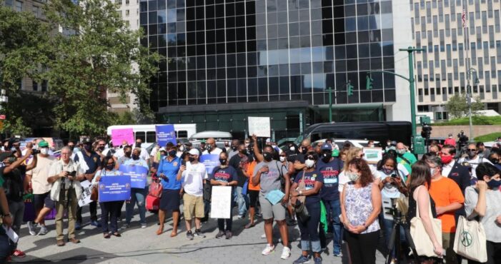 NYC Municipal Unions Rally to Save 22,000 Jobs