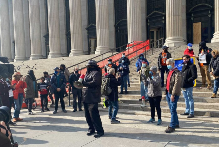 NY Metro Area Postal Union Holds Rally as Part of National Day of Action