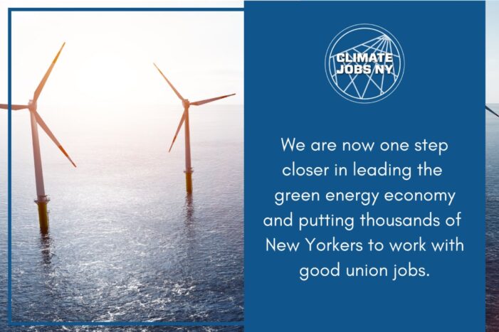 Climate Jobs NY Update: East Hampton’s Decision to Approve the Beach Lane Cable Route for the South Fork Wind Project Will Help Propel Offshore Wind Development on Long Island