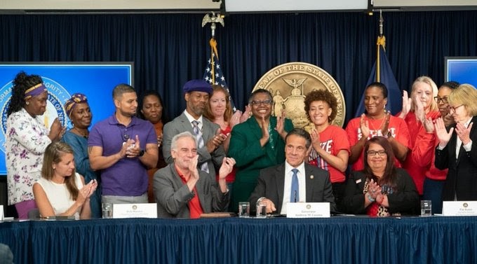 Victory for Hospital Patients, Nursing Home Residents, Nurses and Healthcare Workers as Governor Signs Two Landmark Staffing Laws Victory for Hospital Patients, Nursing Home Residents, Nurses and Healthcare Workers as Governor Signs Two Landmark Staffing Laws