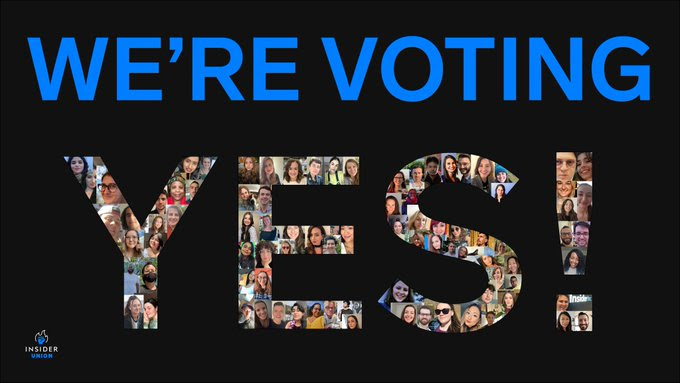 Editorial Workers at Insider Win Union Vote 241 – 14
