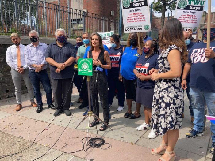TWU Local 100 and Electeds Demand MTA Restore Cash Transactions at Subway Booths