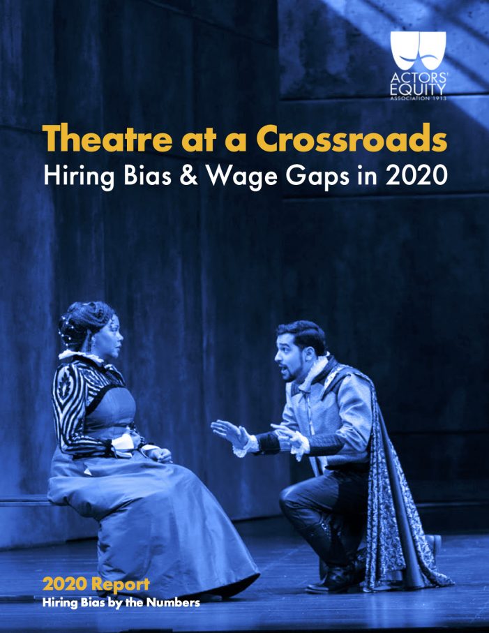 Actors’ Equity Association Releases Latest Diversity and Inclusion Hiring Bias Report