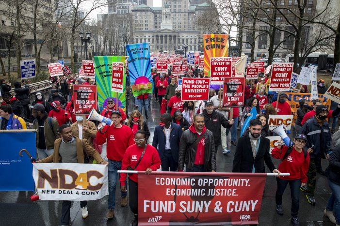 New Yorkers Show United Front for Increased CUNY/SUNY Funding