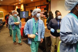 Local 802 Musicians Perform for Hospital Workers and Patients