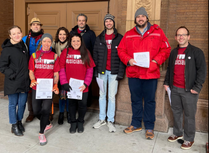 Local 802 Musicians Fighting for a Fair Contract