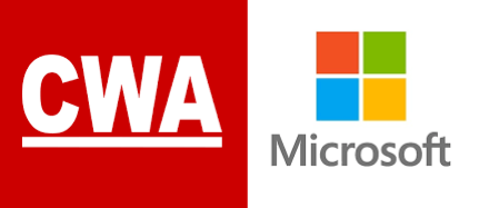 CWA, Microsoft Announce Groundbreaking Labor Neutrality Agreement