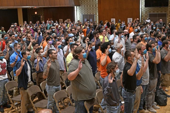 Over 300 Apprentices Sworn into Local 3, IBEW at Special Ceremony Over 300 Apprentices Sworn into Local 3, IBEW at Special Ceremony
