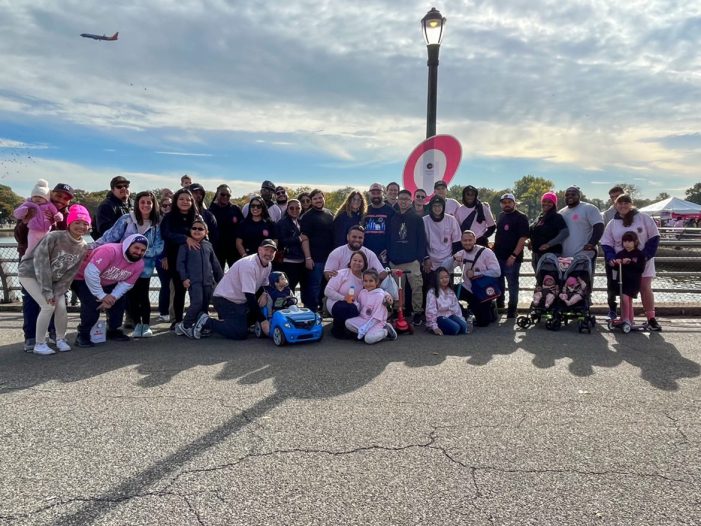 Local 3 Apprentice Team Makes Strides in Breast Cancer Walk in Flushing Meadows Corona Park, Queens