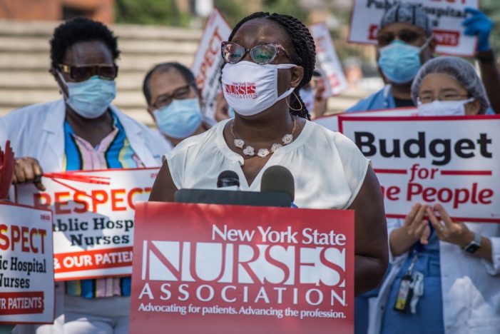 New York State Nurses Association and National Nurses United Announce Historic Affiliation to Grow National Movement of Nurses to Advance Interests of Patients, RNS