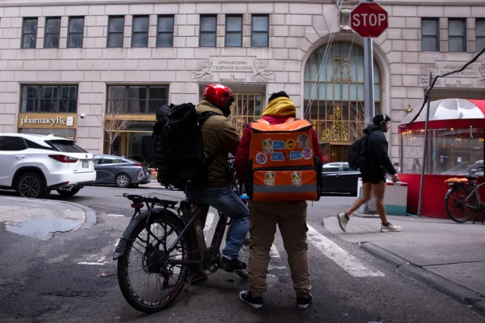 Tips Tricks Dampen Delivery Worker Celebration of New $18-an-Hour Wage
