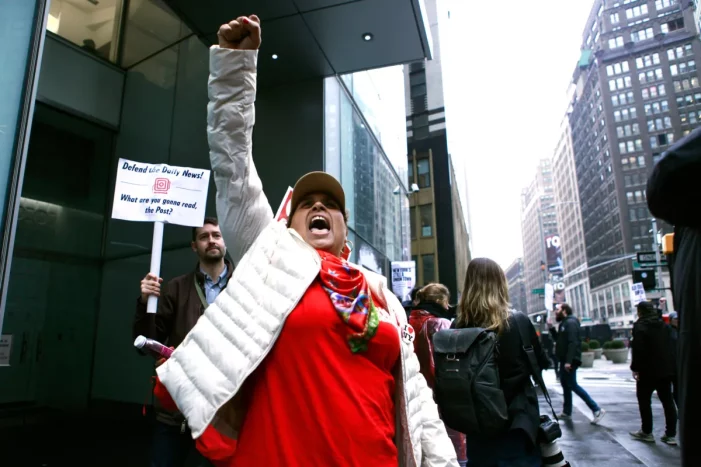 Daily News Staffers Walk Out for 24 Hours During a Brutal Week for Journalism