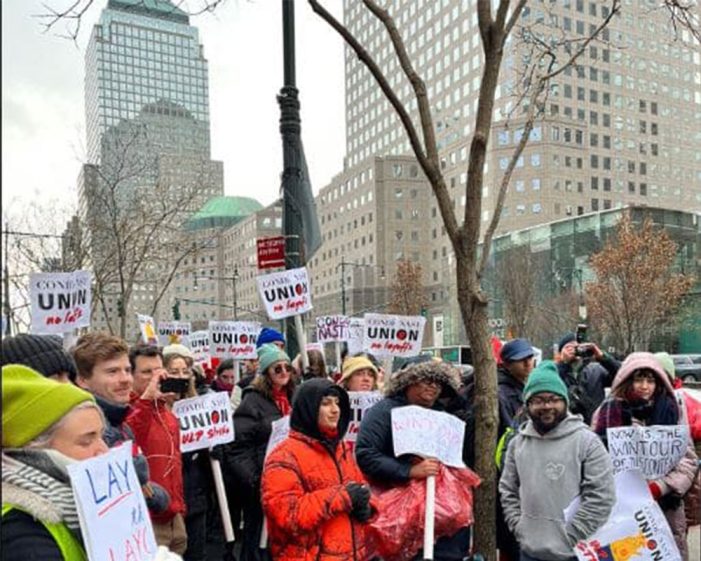 Unionized Staff at Condé Nast Walk Off the Job