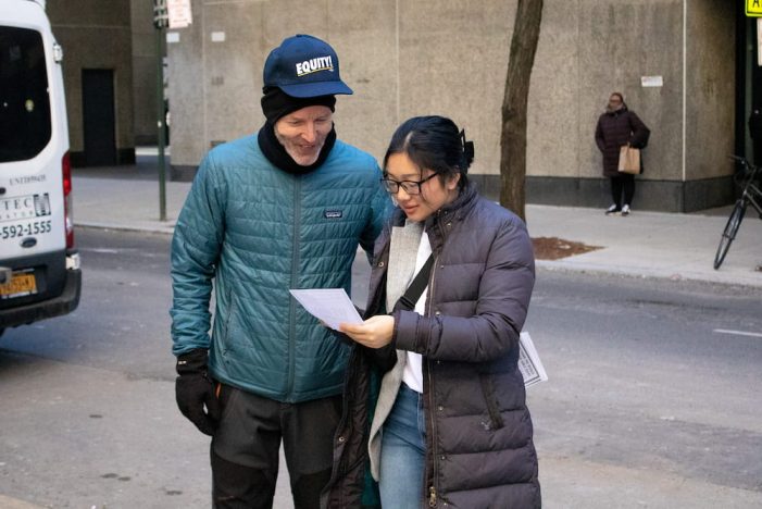 Actors’ Equity Association Leafletting to Warn of Possible Strike on the Development Agreement