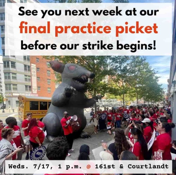 Bronx Defenders Union Practice Picket
