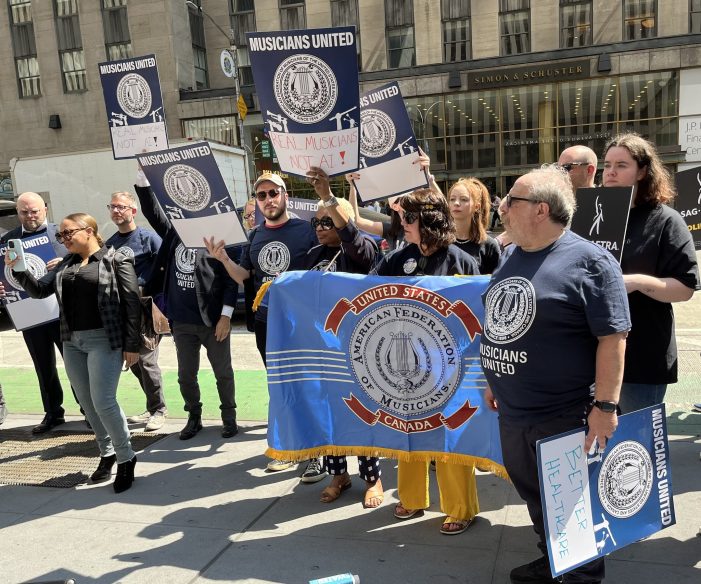 AFM Rallies for a Fair Contract for Live Television Musicians