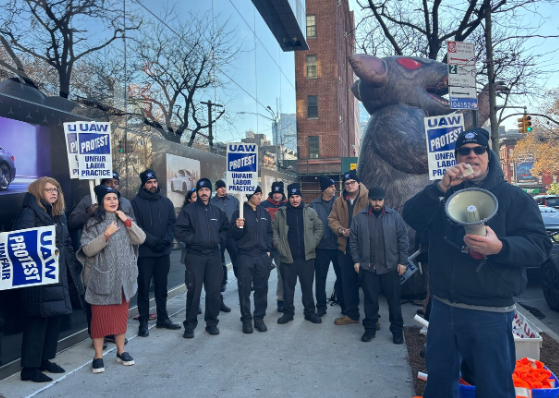 Mercedes Service Technicians Call Out Anti-Union Firings Mercedes Service Technicians Call Out Anti-Union Firings