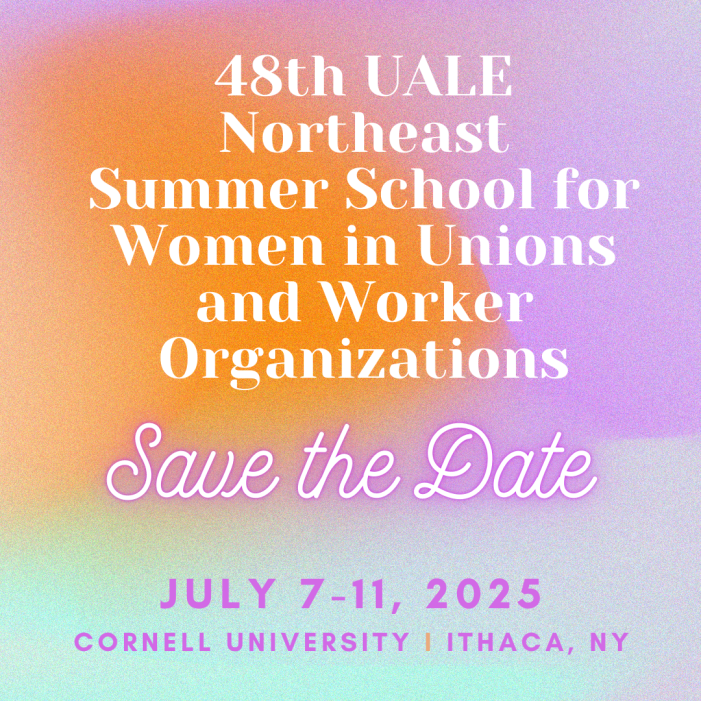 UALE Northeast Summer School for Union Women