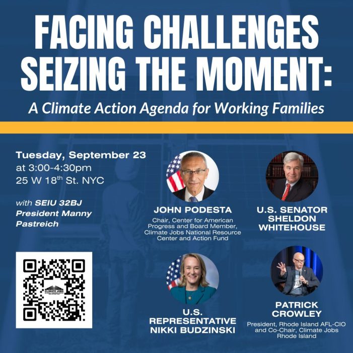 Facing Challenges, Seizing the Moment: A Climate Action Agenda for Working Families